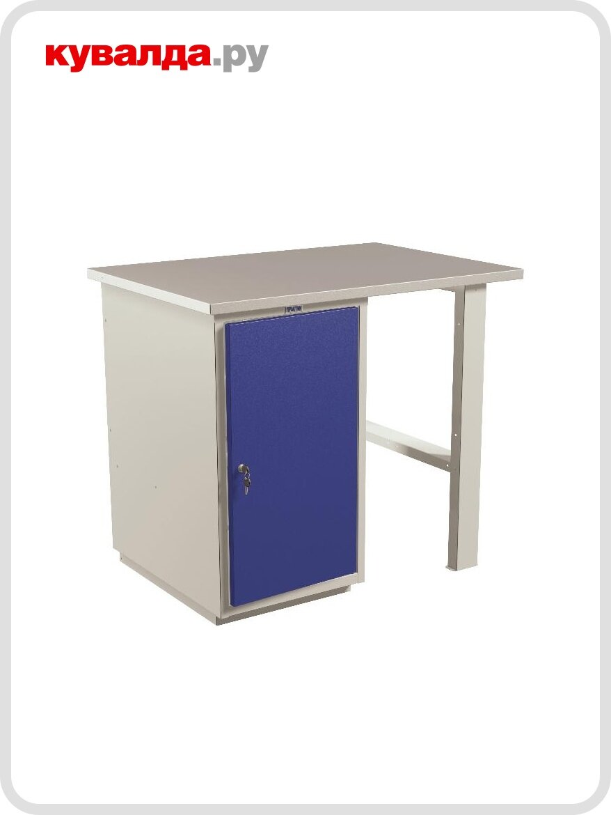 Верстак слесарный однотумбовый практик Profi WT100. WD1/F1.000