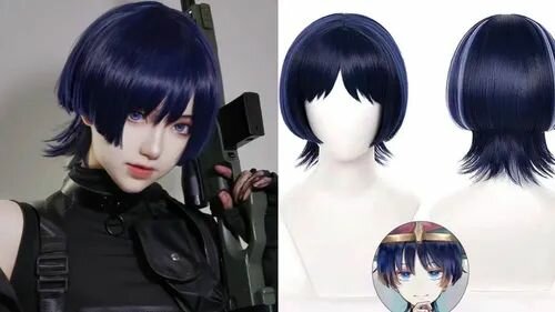 Парик Карнавальный / Игры Геншин Импакт Скарамучча (Scaramouche) / Xbuy