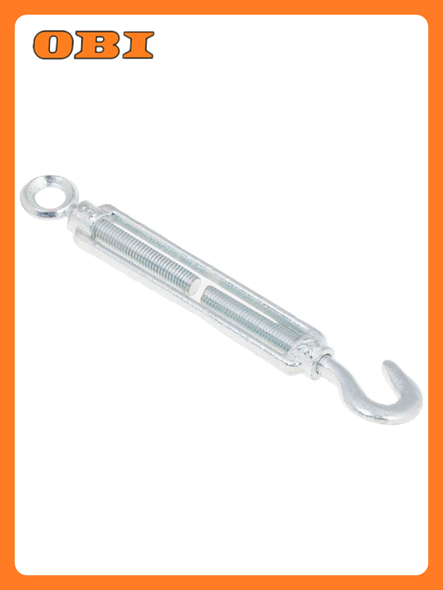 Талреп сталь 8 мм кольцо-крюк 100 г