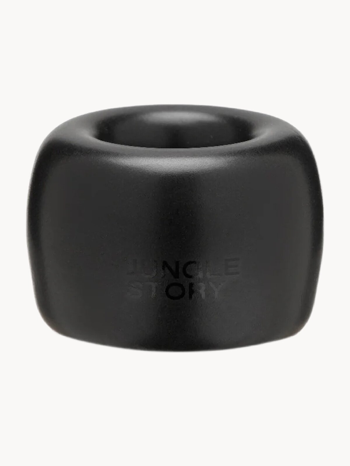 Керамическая подставка Jungle Story, для зубных щёток, чёрная