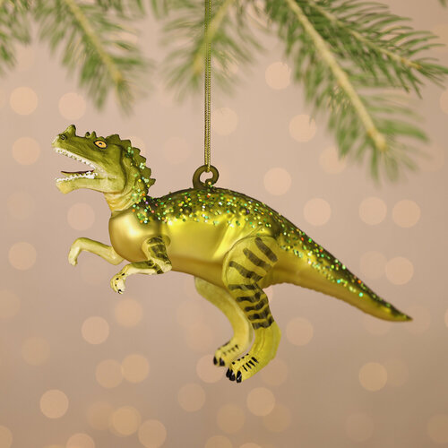 Изображение товара Елочная игрушка Динозавр Велоцераптор 17 см, Winter Deco, 4070126
