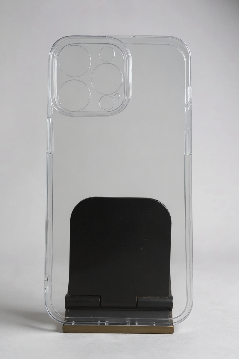 Чехол бесцветный, для Iphone 14 pro max, силикон, прозрачный, противоударный