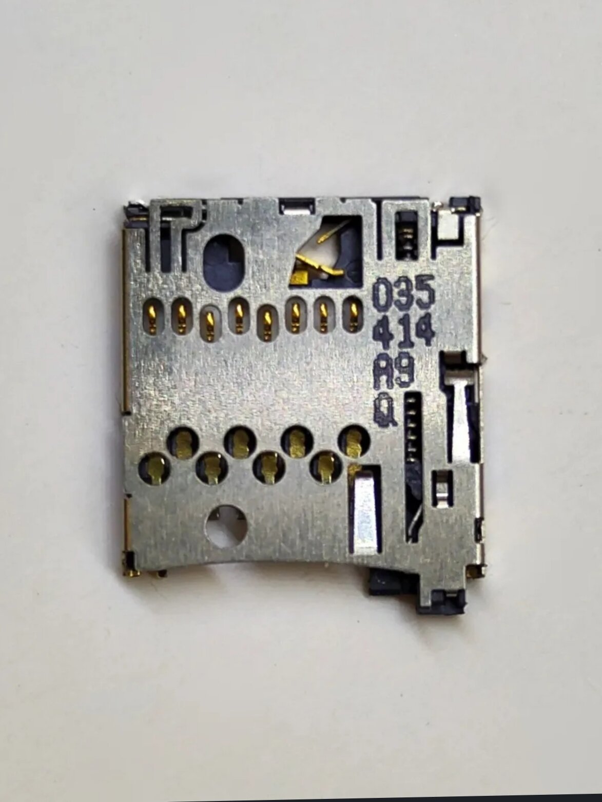 Разъём слот коннектор карты памяти Microsd Micro sd mmc контакты для телефона Nokia x2-01 X3-00 e61i e63 e756303 N76 N77 N78 n81 N82 n95 N96 c5-00 c6-00 ЯМА