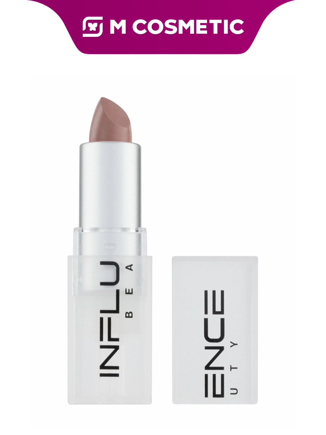 INFLUENCE BEAUTY Помада для губ матовая стойкая нюд тон 02 4гр
