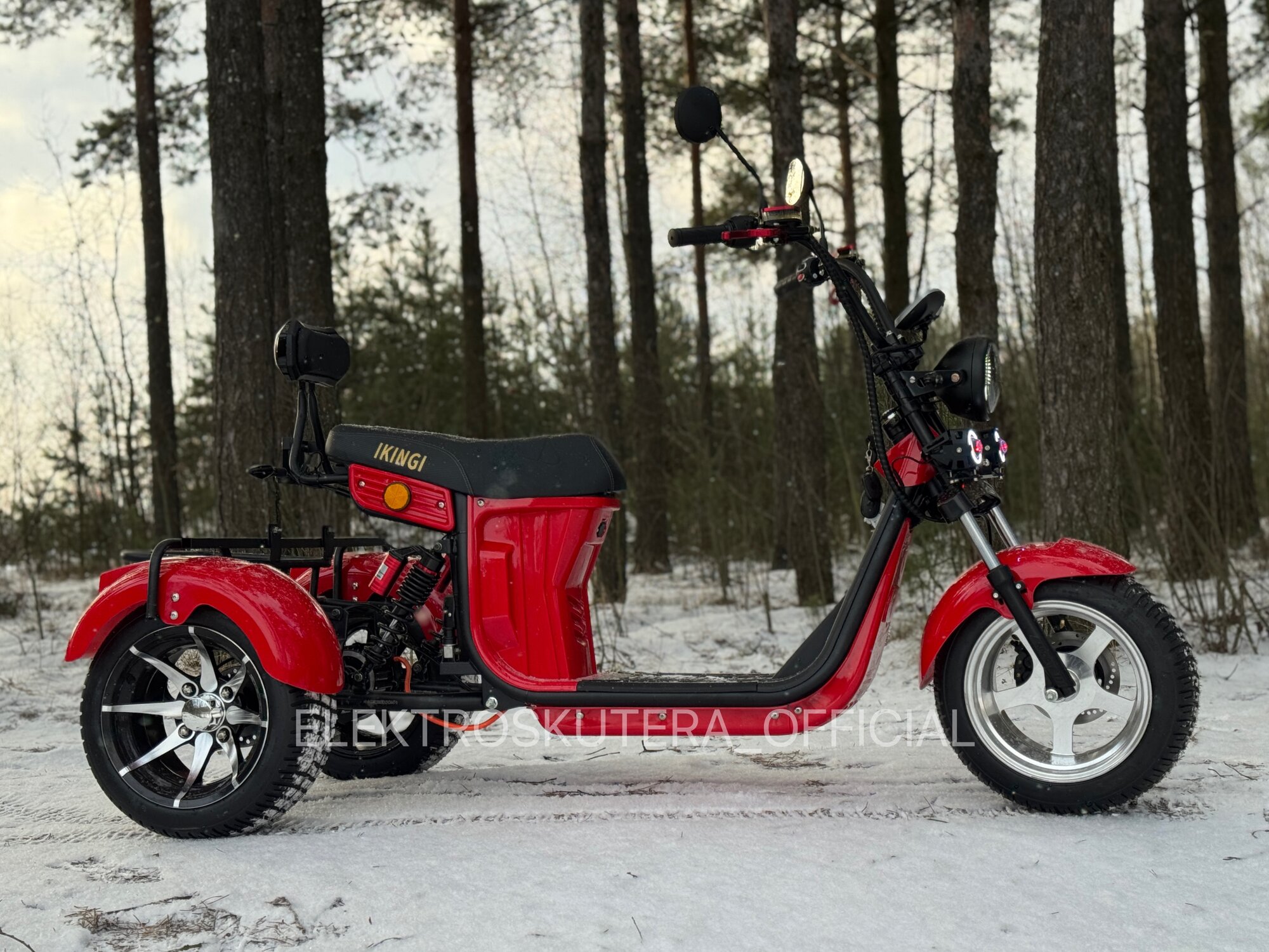 Электроскутер Elektrix X9 Pro 3000W, 60V/30AH — купить в интернет