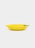Салатник, 22х16х4 см, 480 мл, фарфор P, желтый, Лимон, Lemon