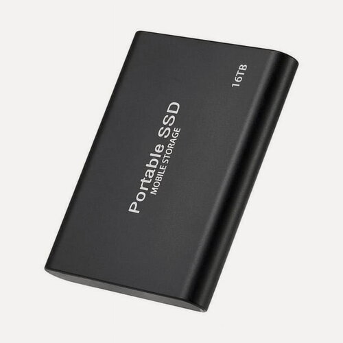 Изображение товара 32GB внешний жесткий диск, мобильный SSD твердотельный накопитель, USB 3.0 портативное хранилище, металлическая текстура, подключение и использование без установки программного обеспечения, защита файлов, широкая совместимость