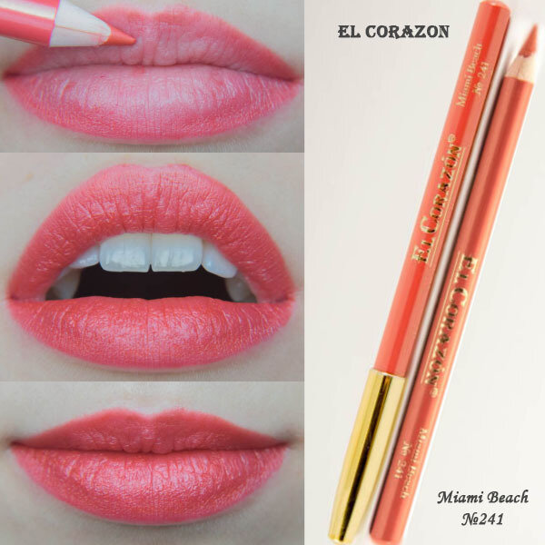 El Corazon Карандаш для губ №241 Miami Beach