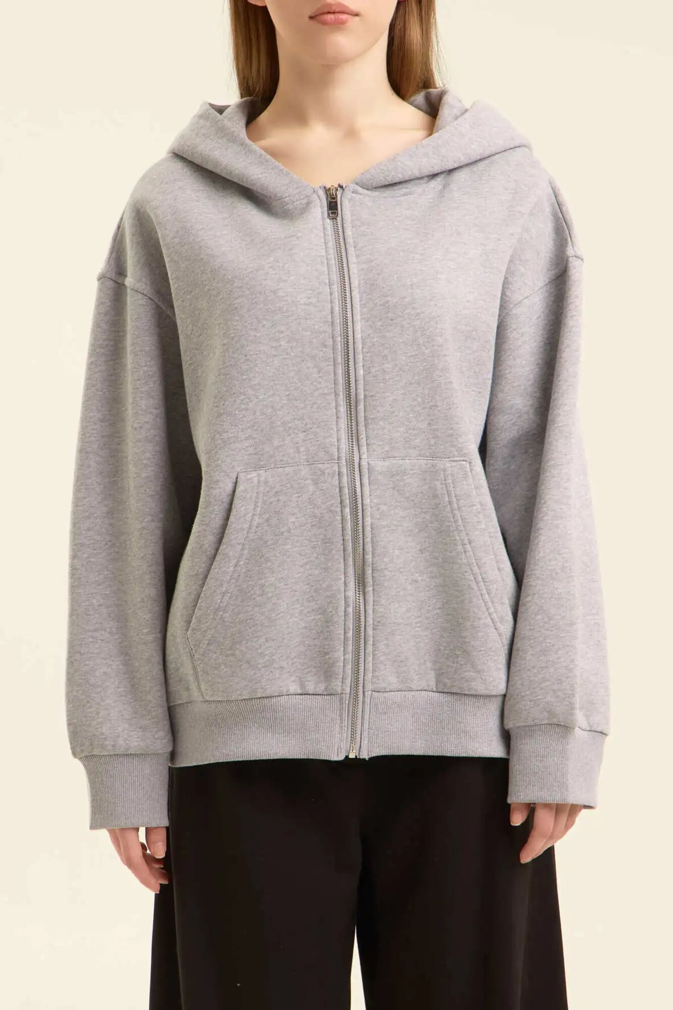 Худи Selfie, размер M, , серый — фото 1