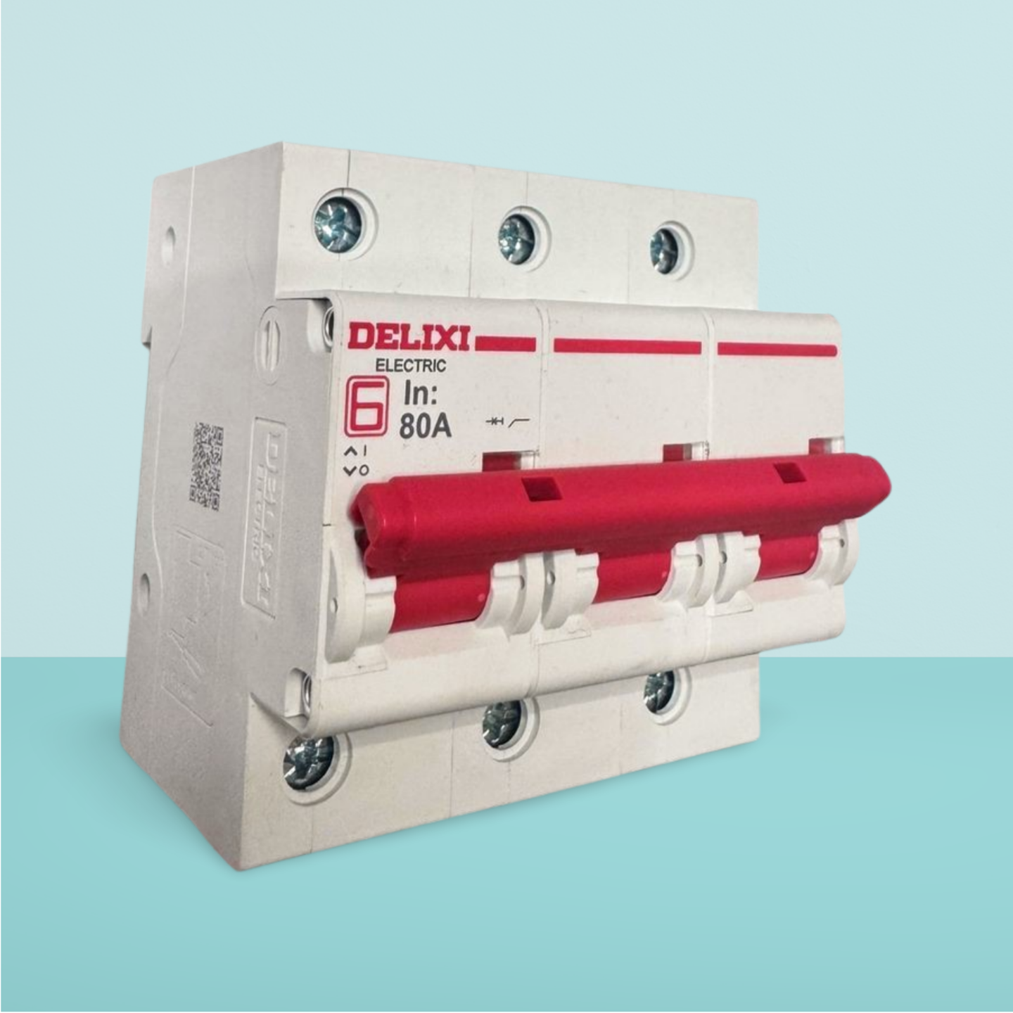 Авт. выкл. DELIXI CDB6I-125 3P C 80A — фото 1