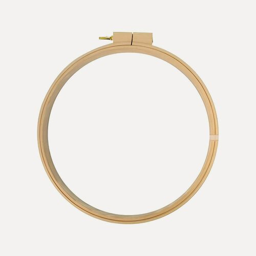 Изображение товара Пяльцы для вышивания, буковые с винтом, диаметр 36 см, высота обода 24 мм, Nurge Hobby