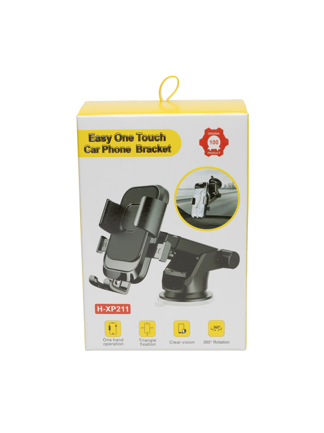 Держатель для телефона H-XP211, автомобильный, на присоске Держатели для телефонов автомобильные