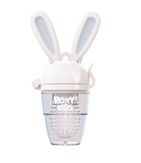 ROXY-KIDS Ниблер для прикорма ROXY-KIDS BUNNY TWIST, серый