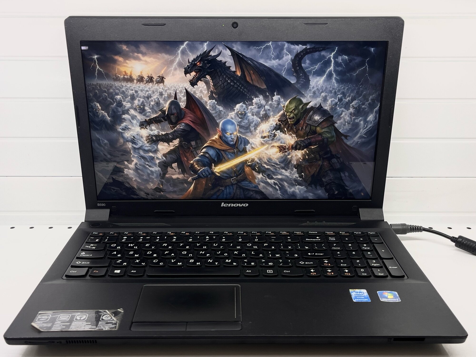 Lenovo B590【Pentium Dual・8GB・SSD・Win11】 Ноутбук Lenovo B590, 15.6', 1366x768, SSD 128 ГБ, Pentium B960
