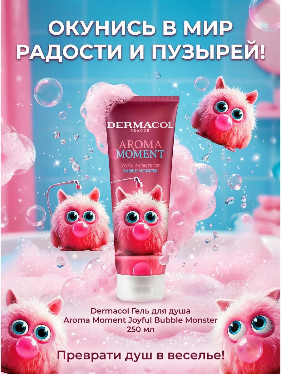 Гель для душа Aroma Moment Joyful Bubble Monster 250 мл