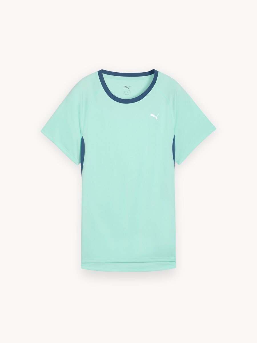 Футболка PUMA W RUN VELOCITY TEE (POLY), размер S, бирюзовый