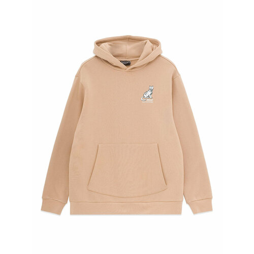 фото Толстовка ripndip ripndip, размер l, , бежевый, черный, белый