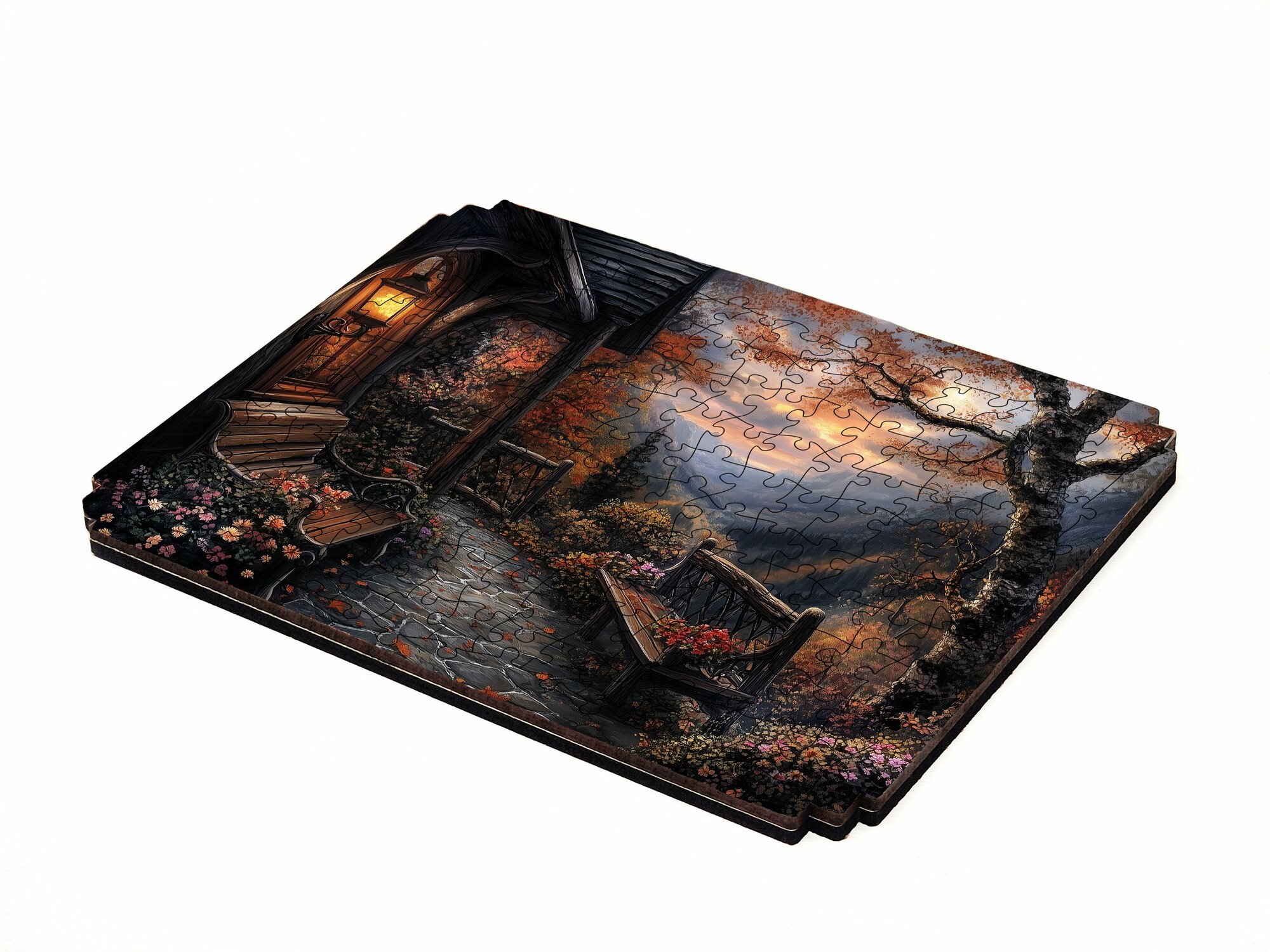 Пазл Алма мини 150 деталей. Дом в горах — фото 1