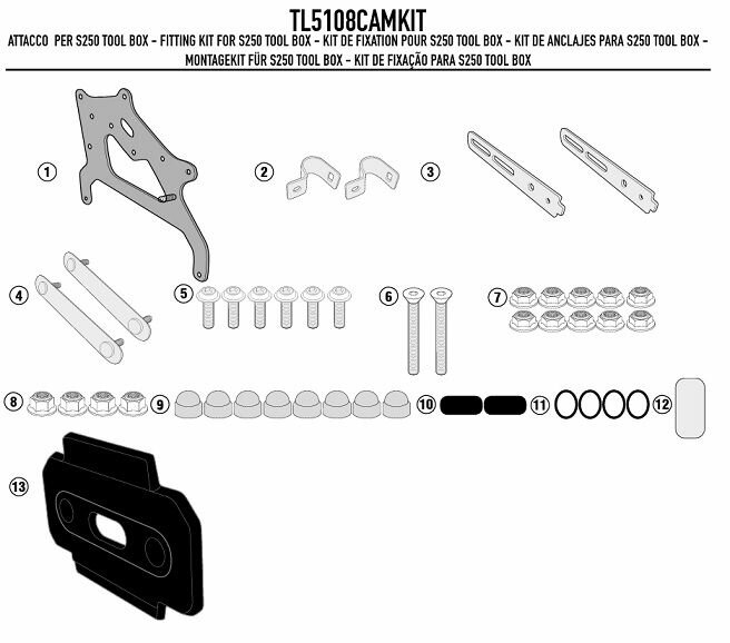 Крепление GIVI TL5108CAMKIT