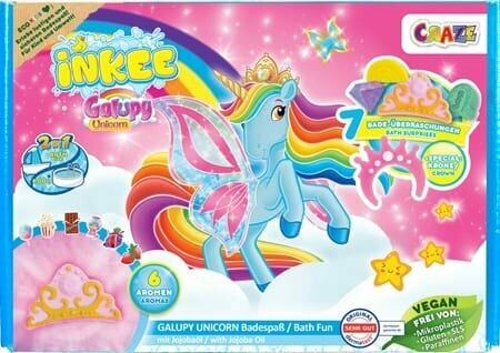 Набор декоративной косметики Craze INKEE Galupy Unicorn, разноцветный