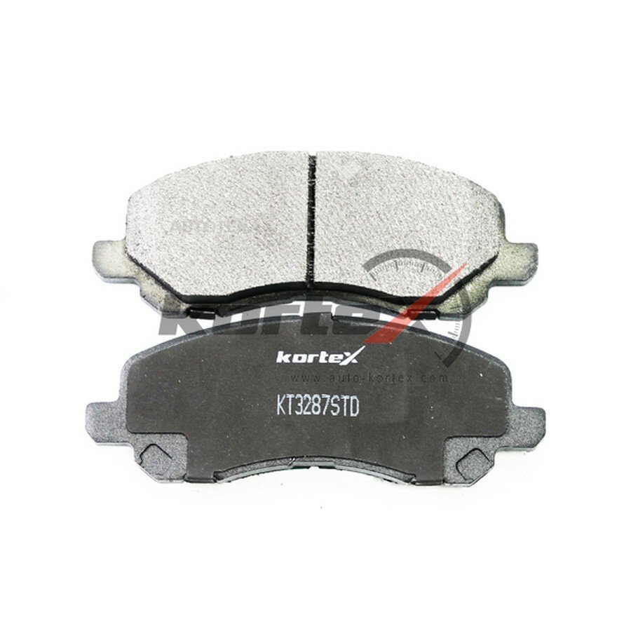 Колодки торм. MITSUBISHI LANCER 03-GALANT 96-06OUTLANDER 03- перед. к-т KT3287STD KORTEX KT3287STD
