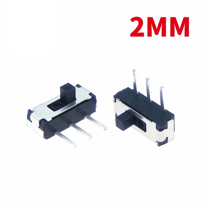 MSS22D18 миниатюрный тумблер-переключатель 2P2T 6-контактный G2-3P-EF-2MM, 10Pcs