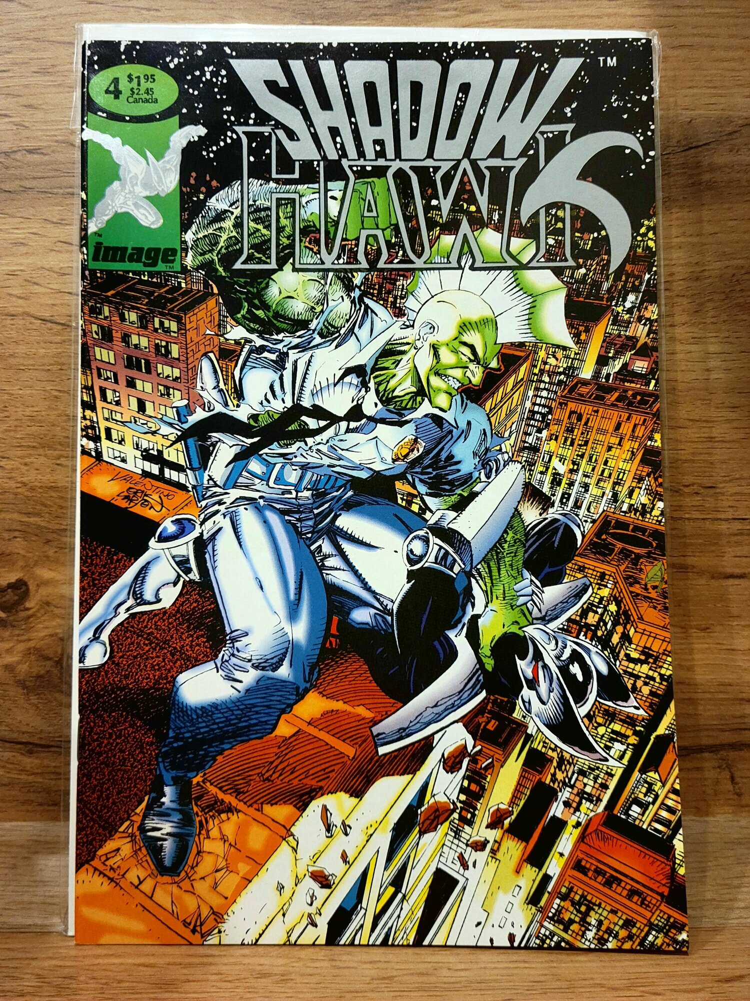 Ретро Комикс Shadowhawk #4. 1995 Год. Оригинал!