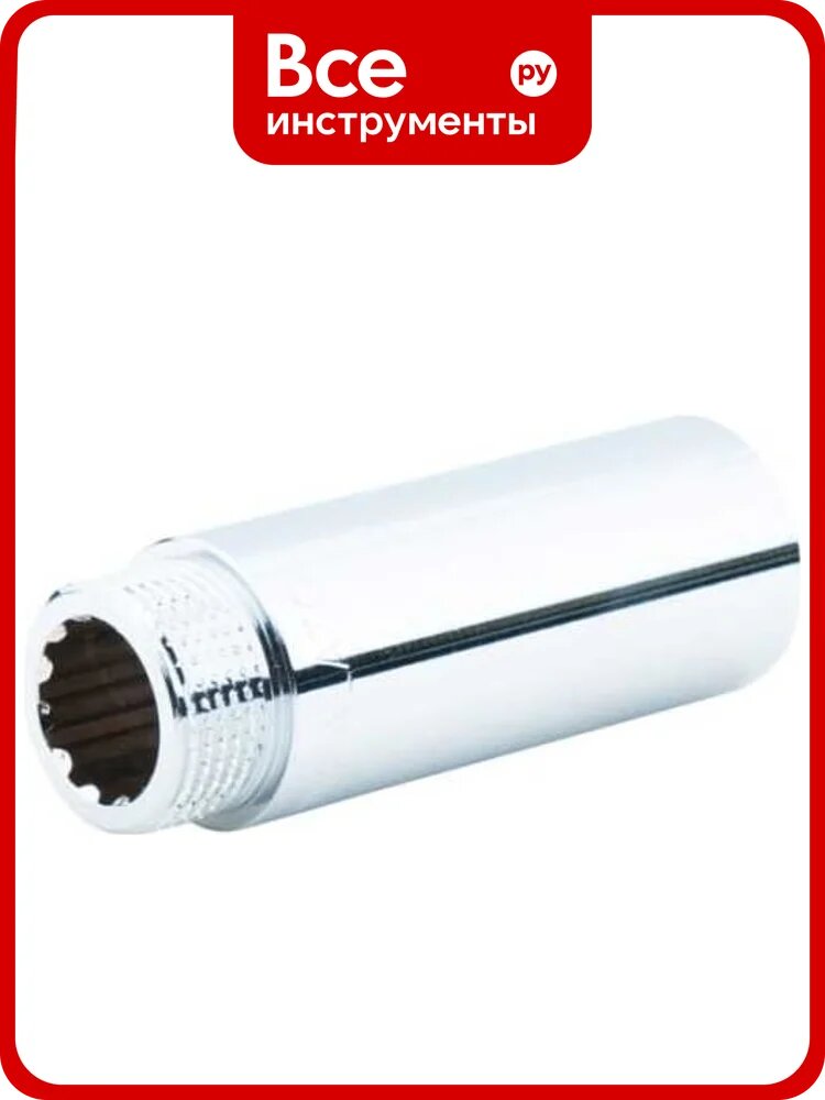 Удлинитель ALATO ВР-НР 3/4", хромированный, 70мм 0125-2070