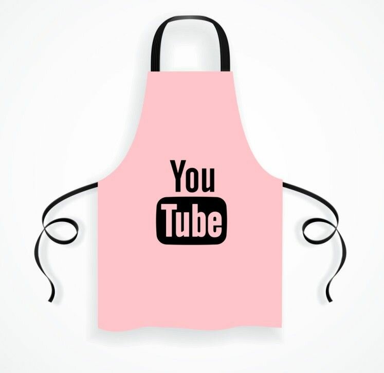Фартук YouTube/ Ютуб №1