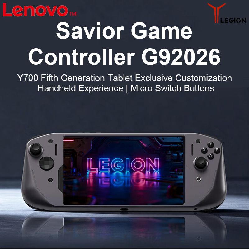 Lenovo Legion G9 Оснащен высокоточным джойстиком прямого подключения Type-C 200K Hall, подходящим для прямого подключения Type-C пятого поколения Y700 с низкой задержкой