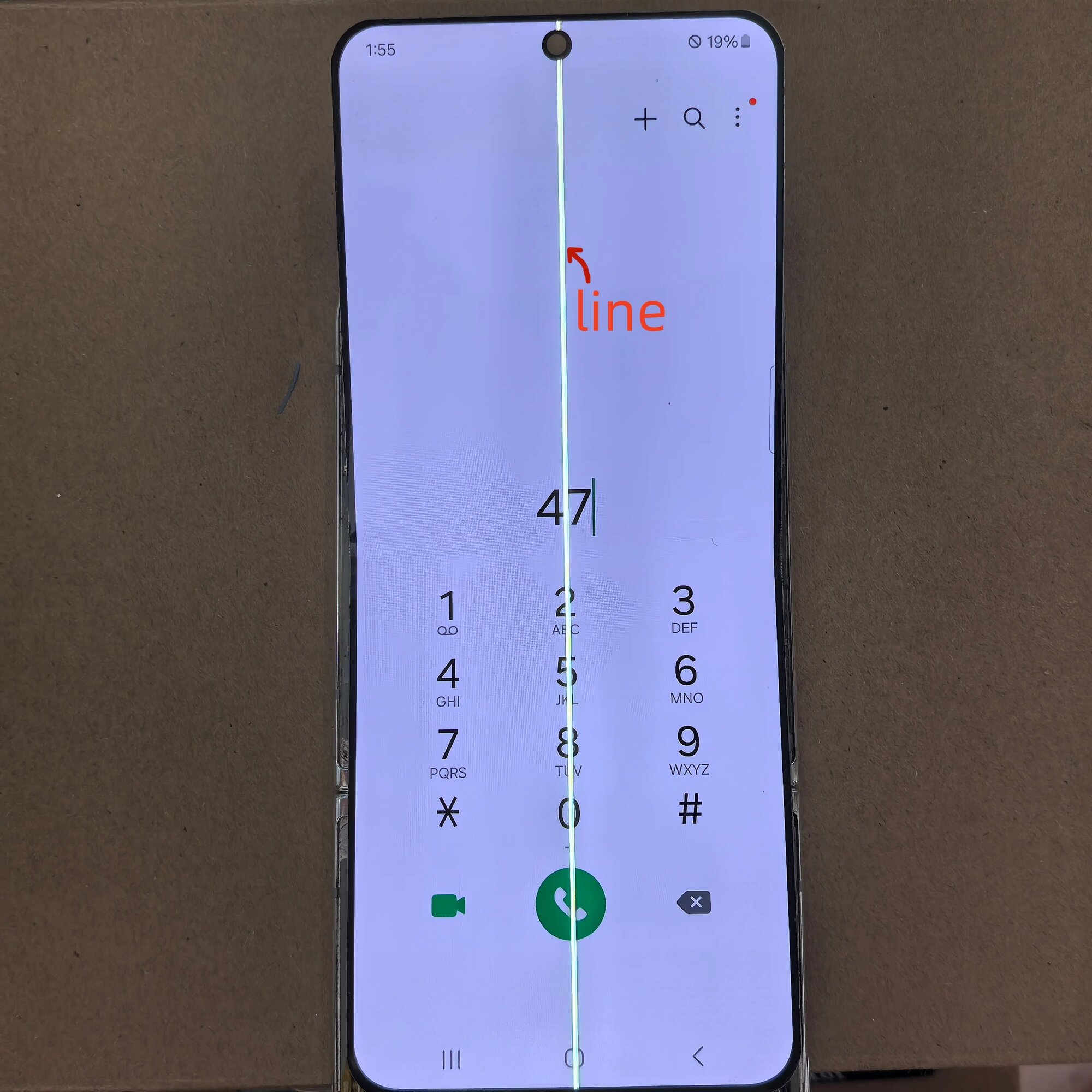 Экран Super AMOLED для Samsung Galaxy Z Flip 5, 6.7", 52, No frame