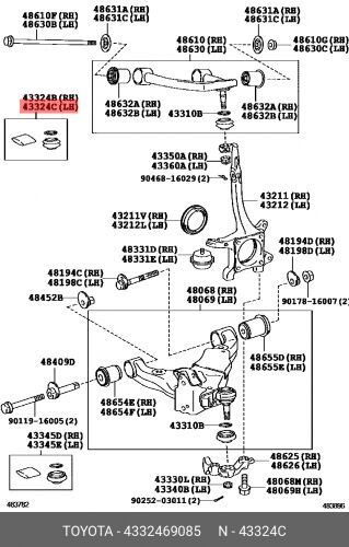 Пыльник Шаровой Опоры Toyota