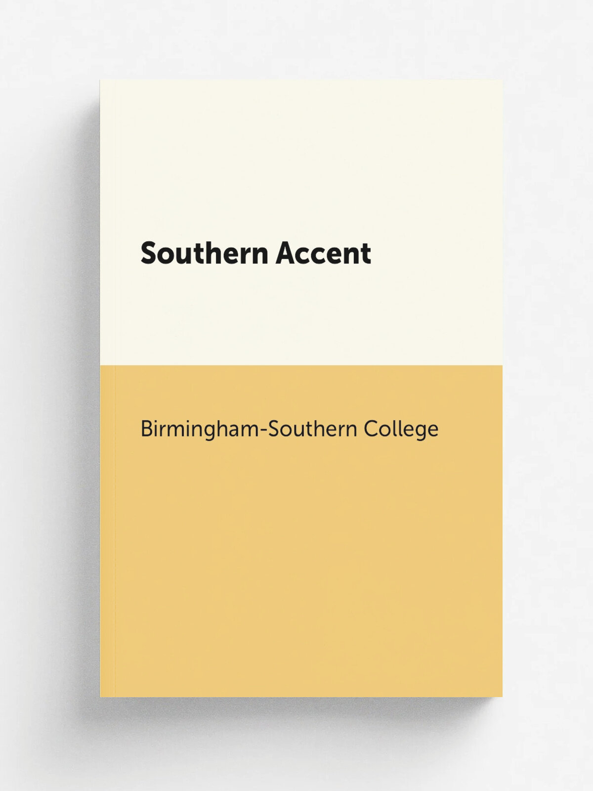 Southern Accent | Birmingham-Southern College | 1950 | Birmingham-Southern College | Репринт