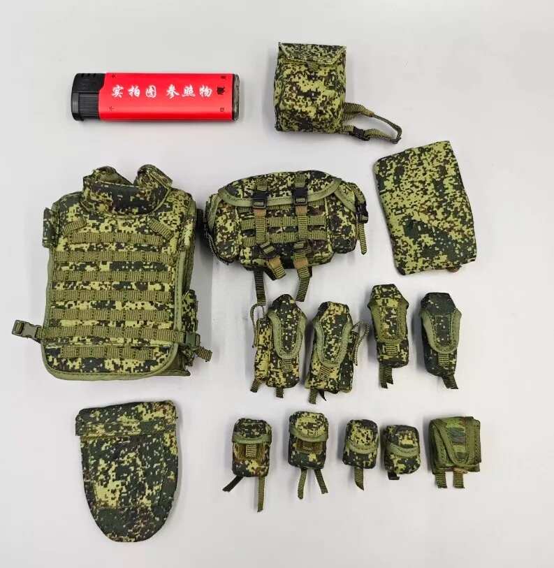 DAMTOY DAM 78086 Фигурка головы лысый мужской 1/6 Chest Vest