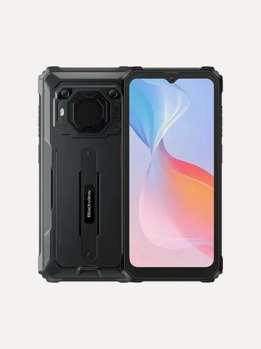 Изображение товара Смартфон Blackview BV6200 Plus, 8/128 ГБ, 11 000 мAч, черный