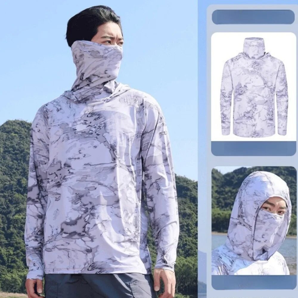 Мужская рубашка для рыбалки Ice Silk 3XL, 04