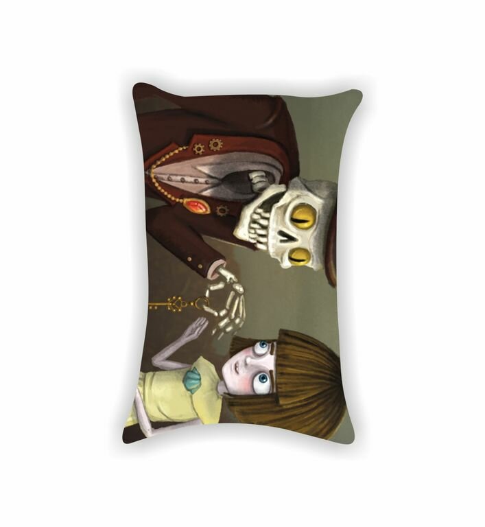Подушка Фрэн Боу, Fran Bow №9, Картинка с двух сторон