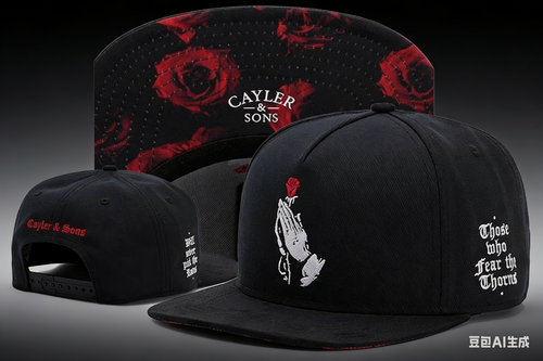 Изображение товара Кепка Cayler & Sons «Те, кто боится шипов» — с розовым принтом