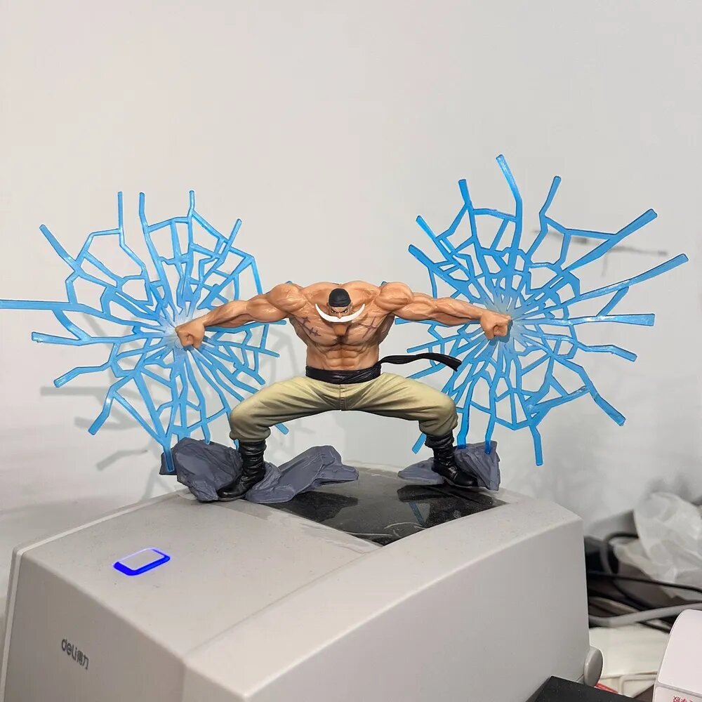 Фигурка 3D Эдвард Ньюгейт (Белоус) из аниме Ван Пис (One Piece) Edward Newgate