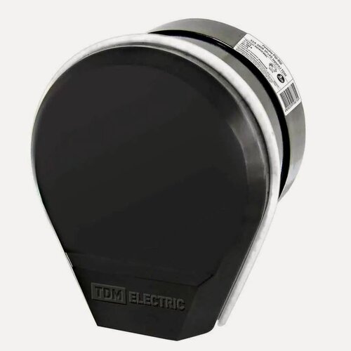 Изображение товара Силовая розетка для электроплиты TDM Electric 32А 250В 2P+PE открытой установки черная SQ1812-0002