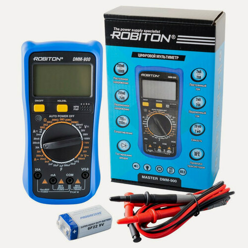 Изображение товара Мультиметр ROBITON MASTER DMM-900