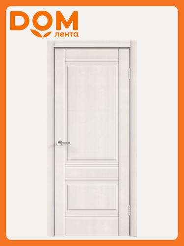 Изображение товара Дверь межкомнатная Юта, белая, глухая, 80x200 см, пленка ПВХ