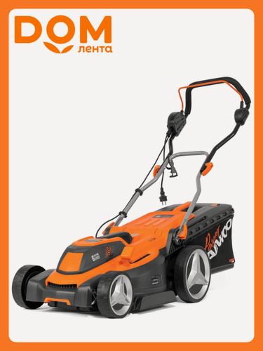 Изображение товара Газонокосилка DAEWOO DLM 2300E, электрическая, ширина скашивания 43 см
