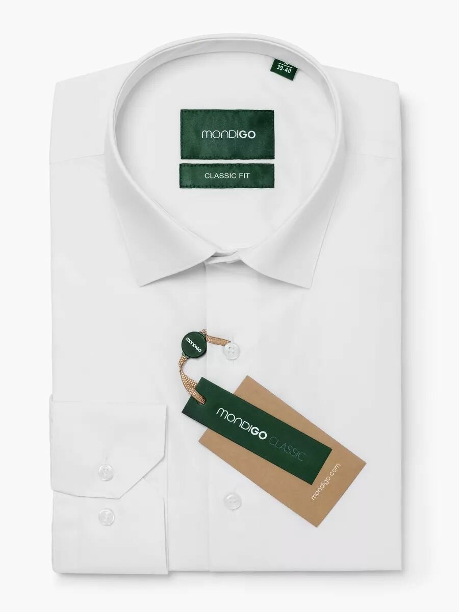 Рубашка классическая CLASSIC FIT с длинным рукавом