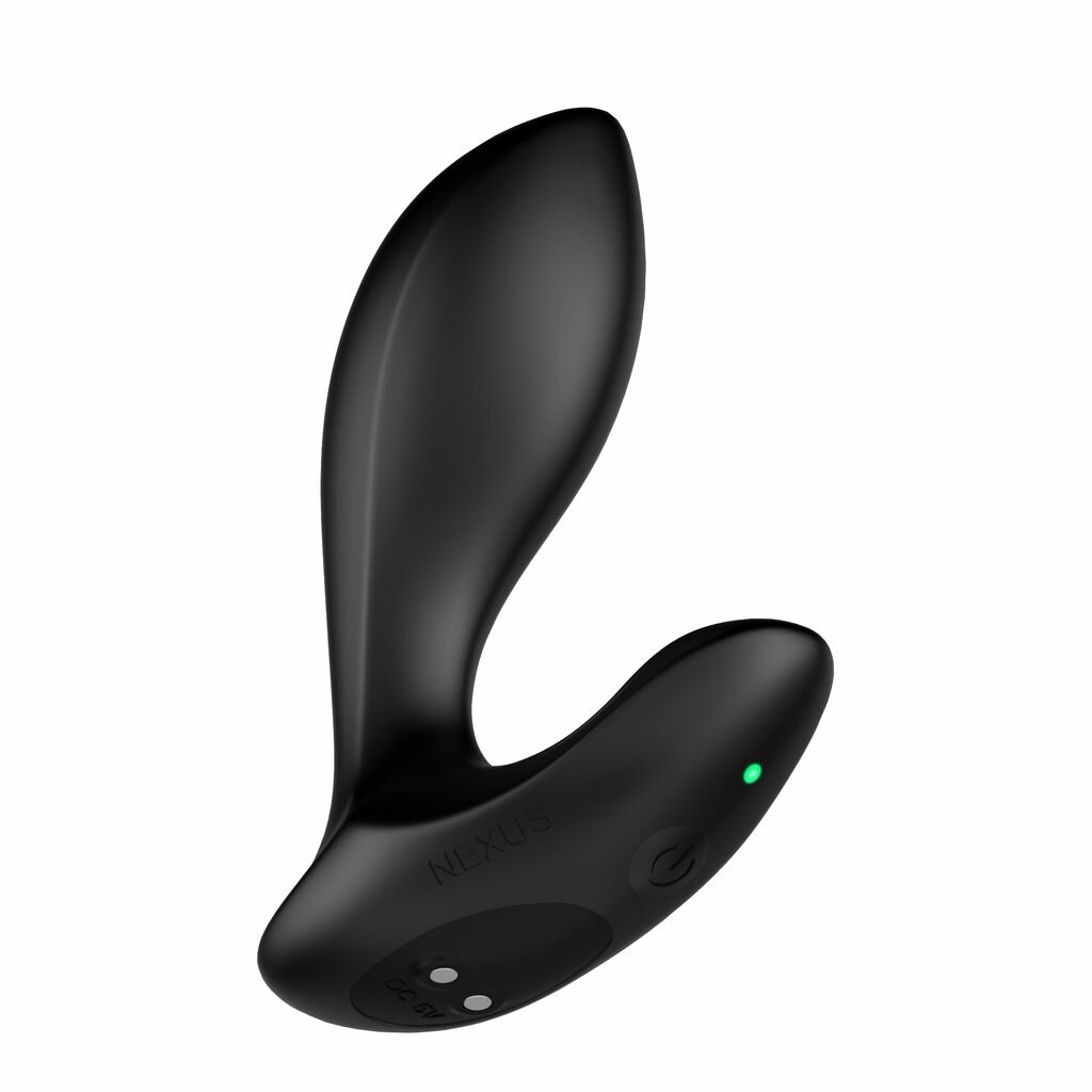 Анальная вибровтулка Nexus Duo Plug Small - Черный силикон