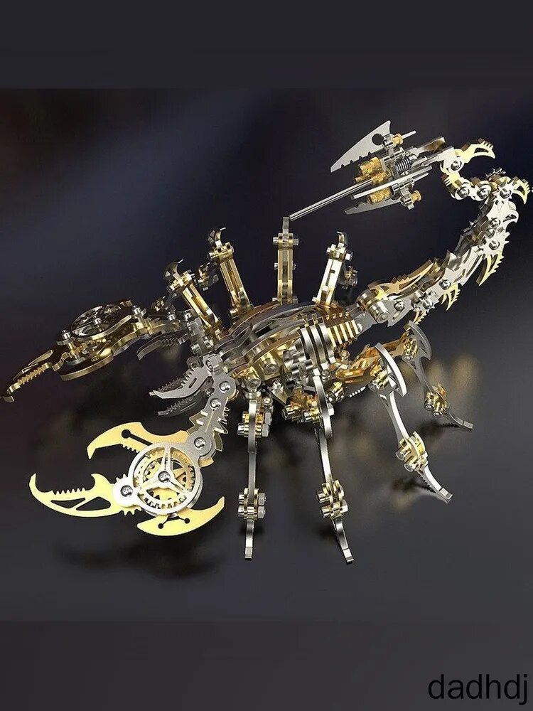 3D Металлический Конструктор Царь Скорпионов: Сборная Механическая Модель для Взрослых (Эксклюзивный Подарок)