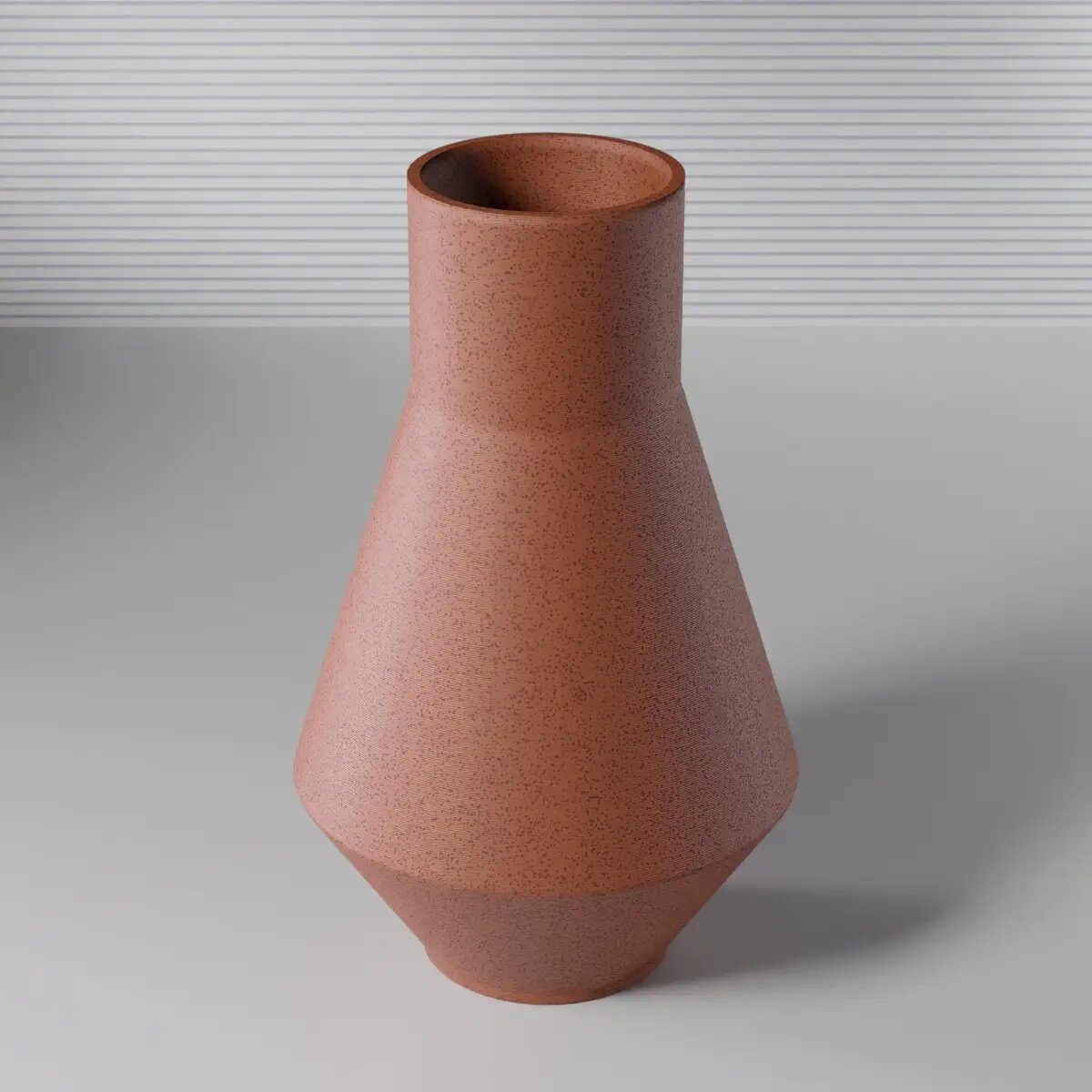 Ваза декоративная дизайнерская, 3D-печать, 3DOPRU арт. VASE-CC-c608053c4f3c