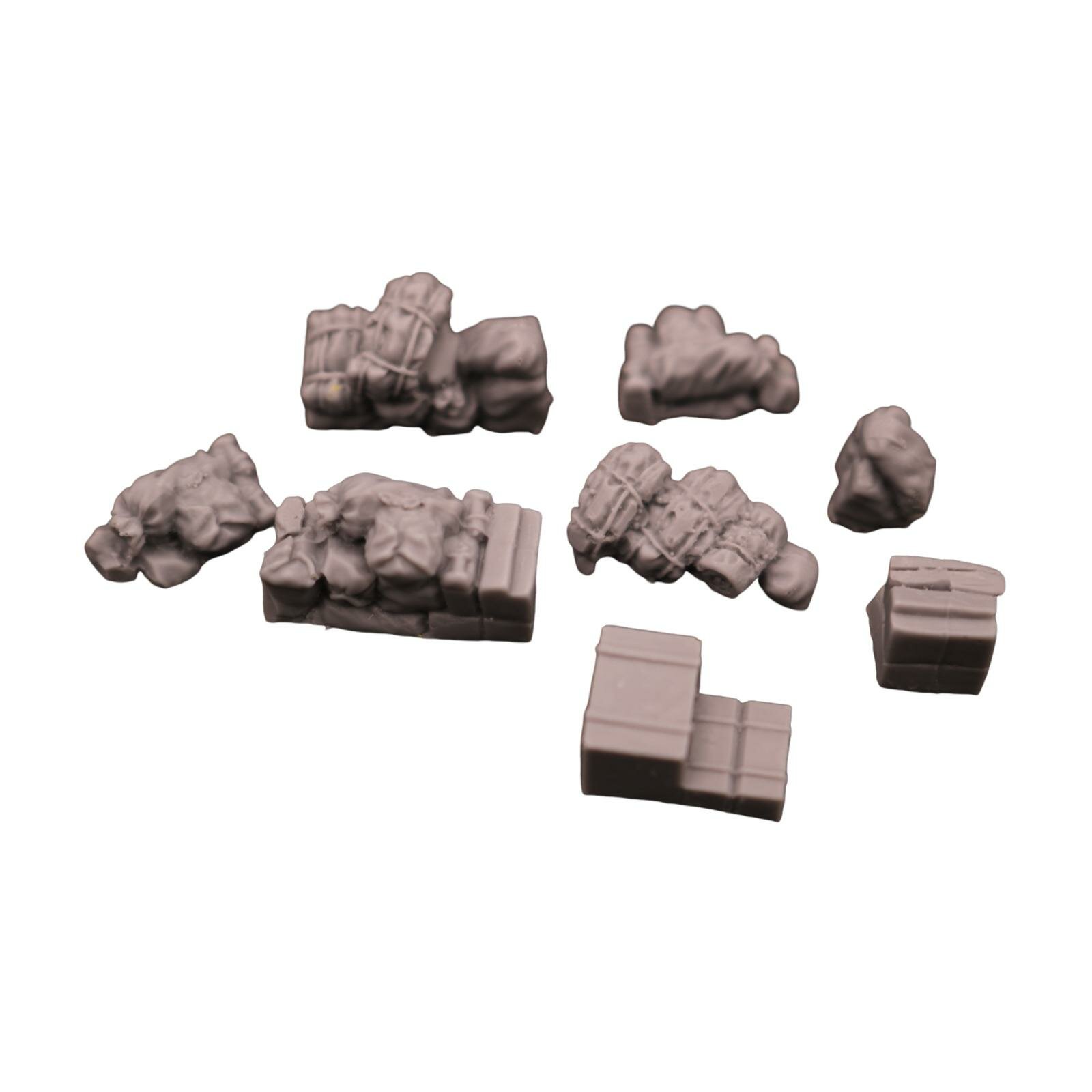 Набор декоративных элементов для ролевой игры, масштаб 1/72.