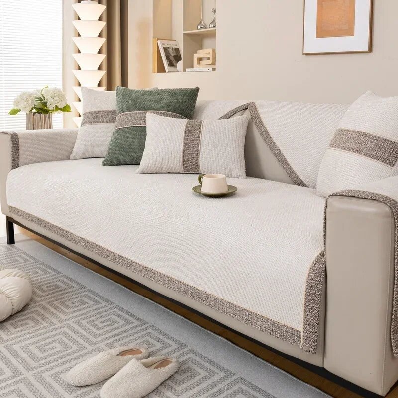 Чехол для дивана из шенилла 70x120cm 1pc C, A1 sofa mat cover