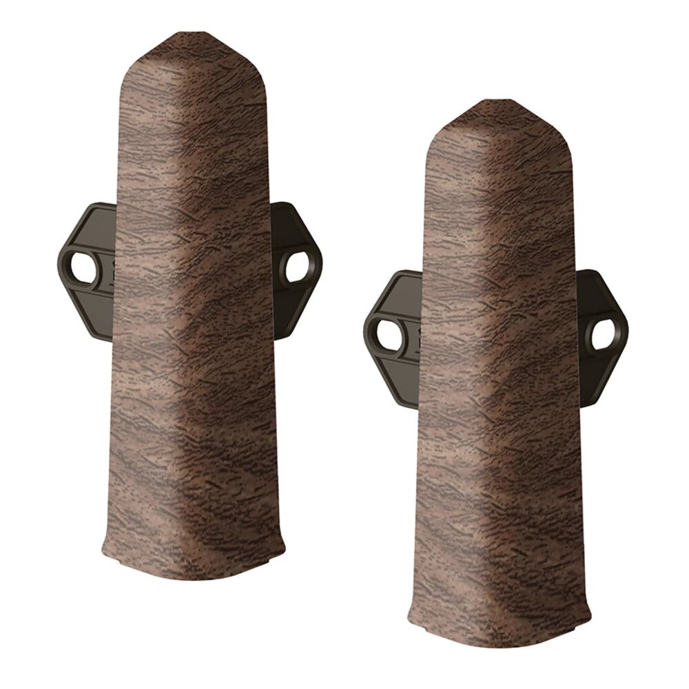 Угол наружный Деконика 100 мм орех Г-профиль (2 шт.) Деконика Д-П100-Нк-Ф2 291 ОРХ